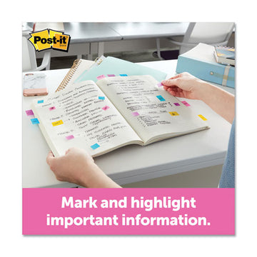 Post-it® Flags Page Flag Value Pack, Assorted Colors, 200 Flags And Highlighter With 50 Flags freeshipping - TVN Wholesale